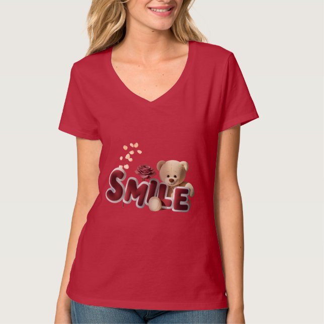 Lächeln T-Shirt (Vorderseite)