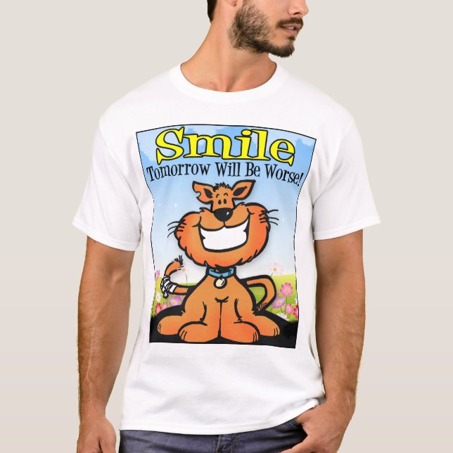 Lächeln T-Shirt (Vorderseite)