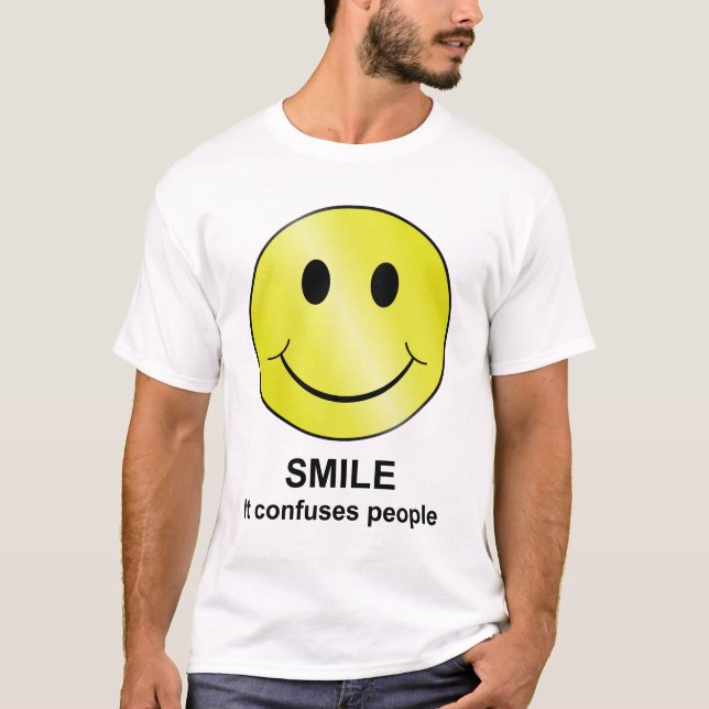 Lächeln T-Shirt (Vorderseite)