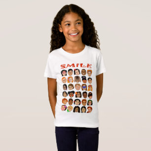 Lächeln-T - Shirt für Kinder