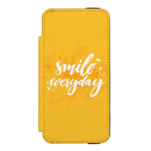 Lächeln täglich incipio watson™ iPhone 5 geldbörsen hülle