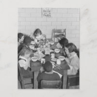 Lächeln und glücklich sein - Vintag