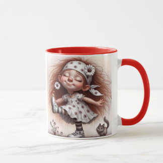 Lächeln und Sonnenschein-Tasse Tasse