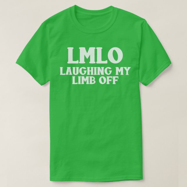 Lächeln von LMLO Funny Ampus T-Shirt (Design vorne)