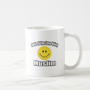 Lächeln, wenn du Liebe muslimisch bist Tasse