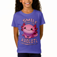 Lächeln wie ein Axolotl Girl