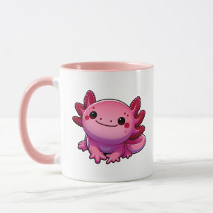 Lächeln wie ein Axolotl Tasse
