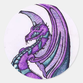 Lächelnd Drachensticker/Umschlag Aufkleber