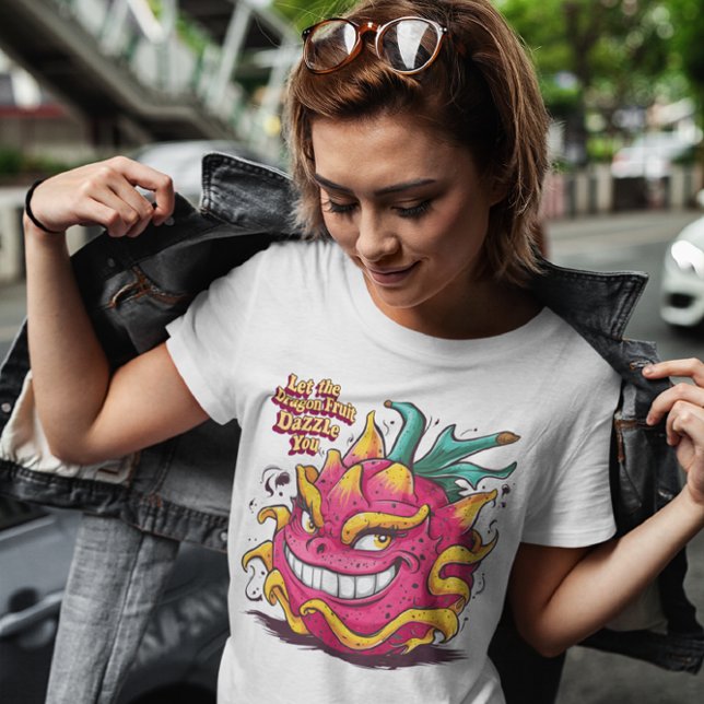 Lächelnd Dragon Fruit of Joy T-Shirt (Von Creator hochgeladen)