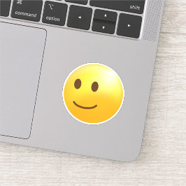 Lächelnd Gesicht Emoji Aufkleber