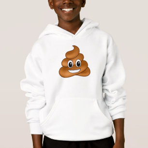 Lächelnd kackend Emoji Hoodie