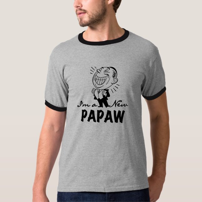 Lächelnd New Papaw Tshirts und Geschenke (Vorderseite)