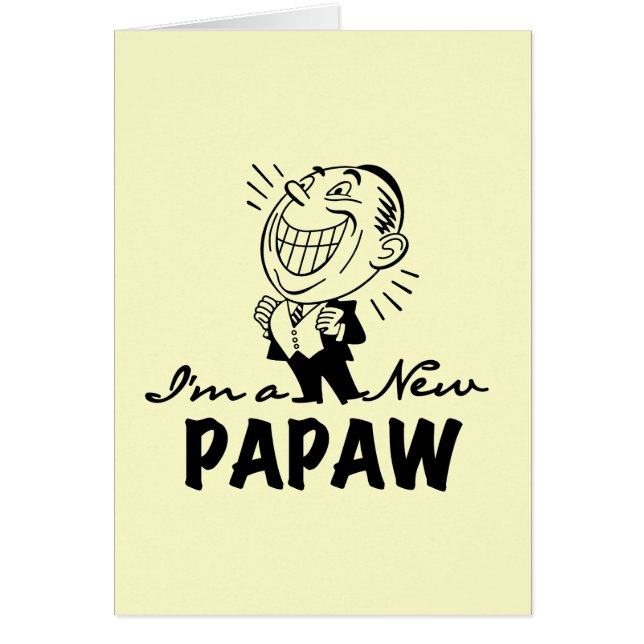 Lächelnd New Papaw Tshirts und Geschenke (Vorne)