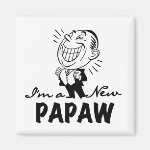 Lächelnd New Papaw Tshirts und Geschenke Magnet