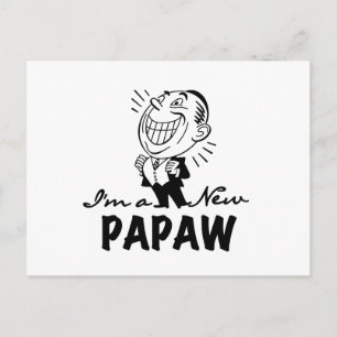 Lächelnd New Papaw Tshirts und Geschenke Postkarte