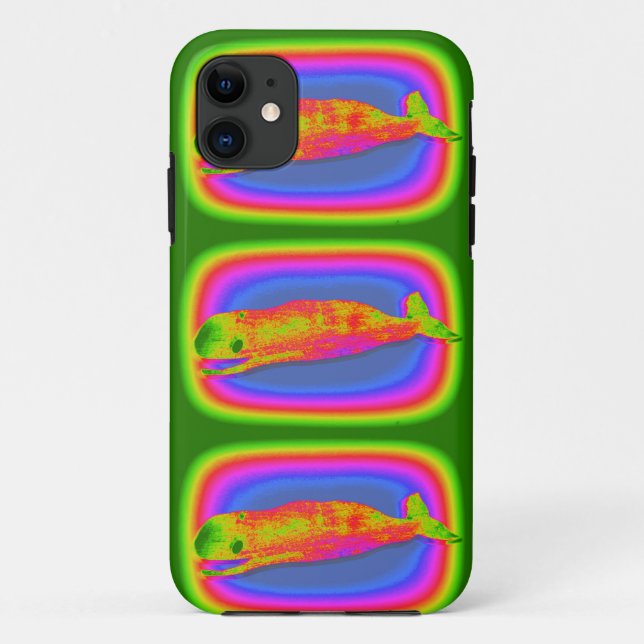 Lächelnd Psychedelic Wales Handy Fall Case-Mate iPhone Hülle (Rückseite)