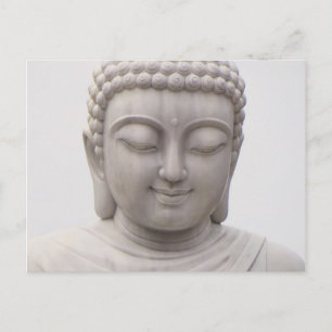 Lächelnd Serene Buddha Inspiration Liebe Frieden Postkarte