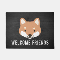 Lächelnd Shiba Inu Gesicht Custom Niedlich Dog