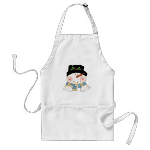 Lächelnd Snowman Tshirts und Geschenke Schürze