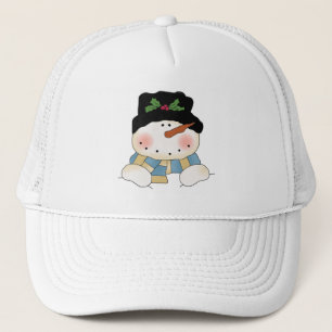 Lächelnd Snowman Tshirts und Geschenke Truckerkappe