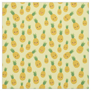 Lächelnde Ananas Stoff