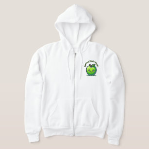 Lächelnde Apfelmagie Hoodie
