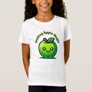 Lächelnde Apfelmagie T-Shirt