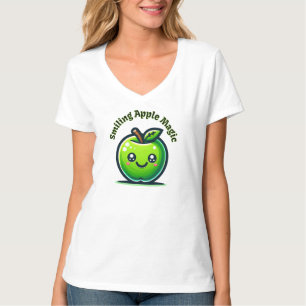 Lächelnde Apfelmagie T-Shirt