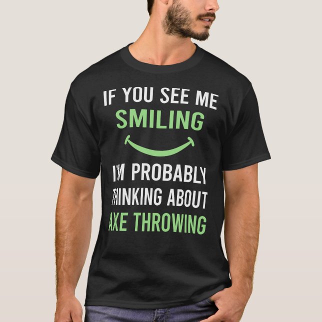 Lächelnde Axen T-Shirt (Vorderseite)