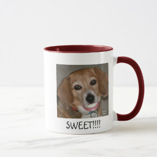 Lächelnde Beagle-Tasse Tasse