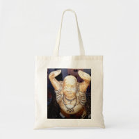 Lächelnde Buddha Tote Tasche