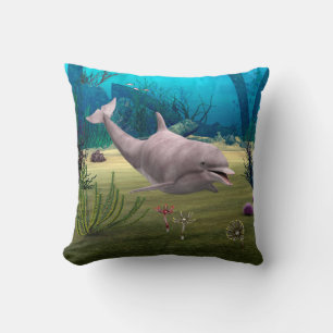 Lächelnde Dolphin Kissen