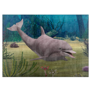 Lächelnde Dolphin Schneidebrett