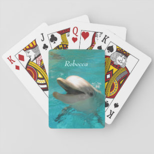 Lächelnde Dolphin Spielkarten
