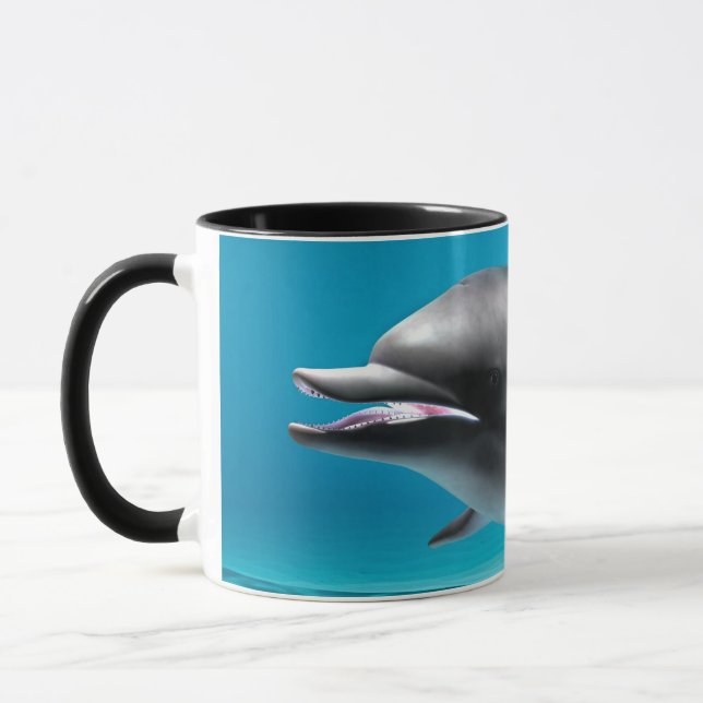Lächelnde Dolphin Tasse (Links)