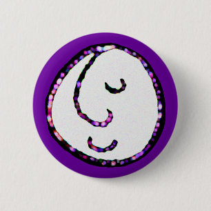 Lächelnde Fratze Button