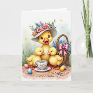 Lächelnde Frühling-Vogel-Freundeskarte Karte