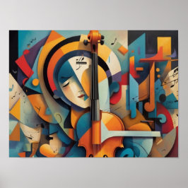 Lächelnde Gesichtskunst Poster