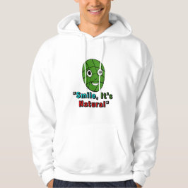 "Lächelnde grüne Maske - Niedliche Cartoon-Gesicht Hoodie