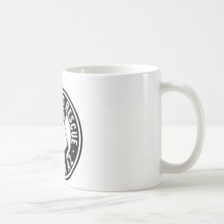 Lächelnde Hunderettung Tasse