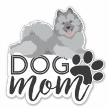 Lächelnde Keeshond Hunde Mama Graphic