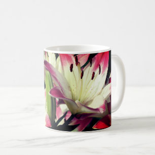 Lächelnde Lily-Blume Kaffeetasse