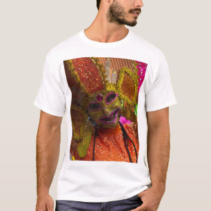 LÄCHELNDE MASKE DES MASSKARA-FESTIVAL-TÄNZERS T-Shirt