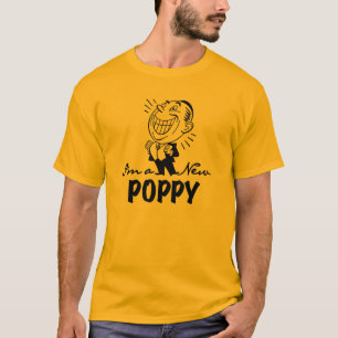 Lächelnde neue Mohn-T-Shirts und Geschenke T-Shirt