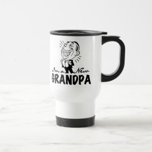 Lächelnde Neue Opa T-Shirts und Geschenke Reisebecher