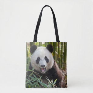 Lächelnde Panda-Porträt