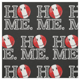 Lächelnde peruanische Flagge| Hauswärmer Stoff