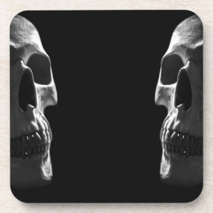 Lächelnde Skulls Getränkeuntersetzer