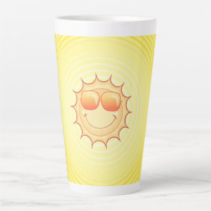 Lächelnde Sonne Milchtasse