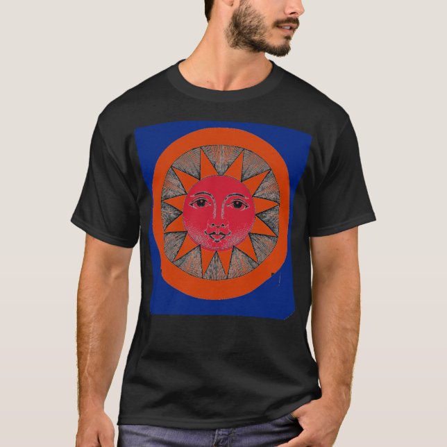 Lächelnde Sonne T-Shirt (Vorderseite)